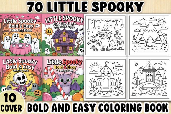 A Bold Spooky Graphics Asset for Editorial Coloring Pages