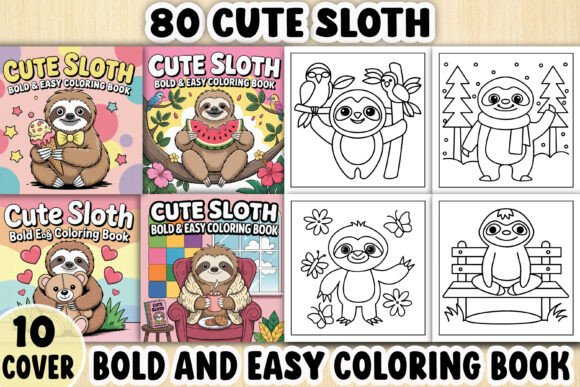 A Craft-Savvy Review of Bold Sloth Graphics and Coloring Pages