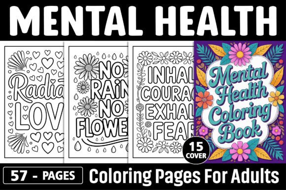 A Designer's Take: Using a Mental Health Coloring Book in Embroidery