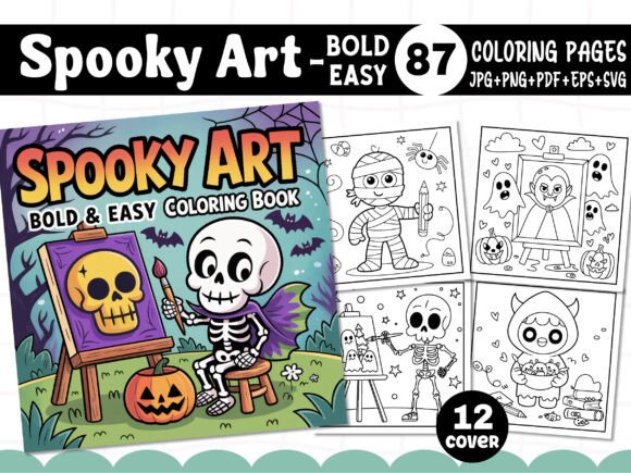 A Real Crafter's Review of Spooky Art Bold and Easy Graphics