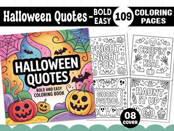 A Seller’s Review of Halloween Quotes Coloring Graphics