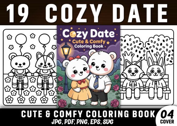 Crafting with Cozy Date Coloring Pages: A Designer's Review
