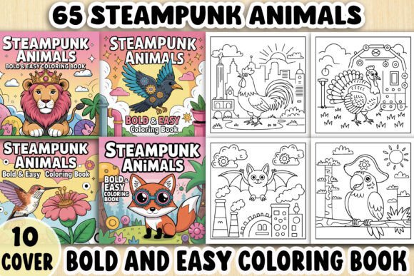 Steampunk Animals: A Bold Embroidery Designer's Review