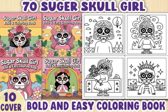 Sugar Skull Girl Graphics: A Bold Branding Asset Review